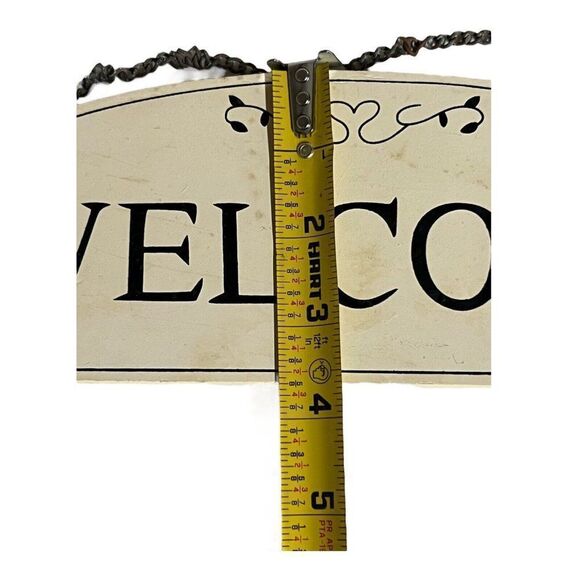 Lillian Vernon Welcome Art Wall Plaque Hanging House Sign She Shed Decor  READ - Picture 6 of 6